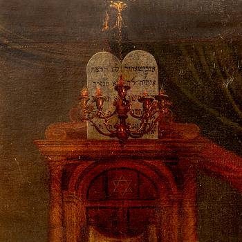 Okänd konstnär 1700/1800-tal , olja på duk.