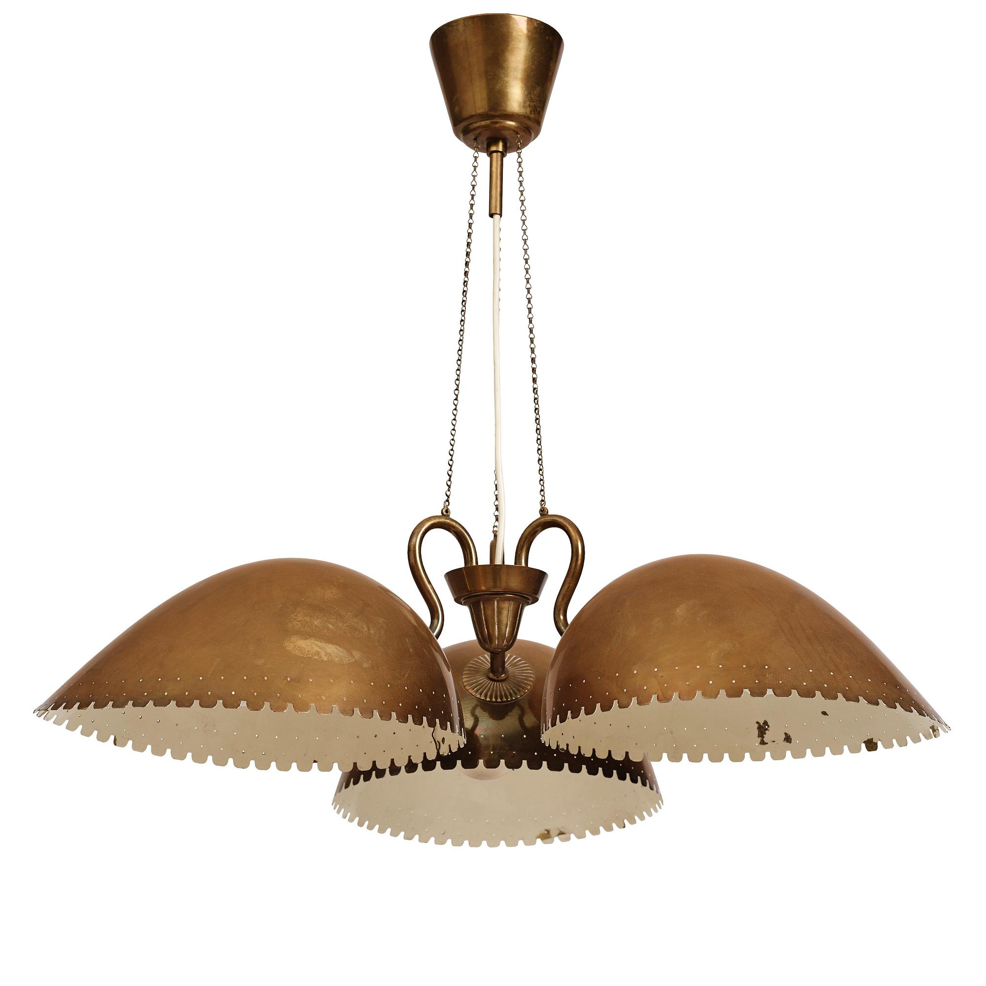 Harald Notini, a ceiling lamp, model "11894", Arvid Böhlmarks Lampfabrik, 1940-50s.