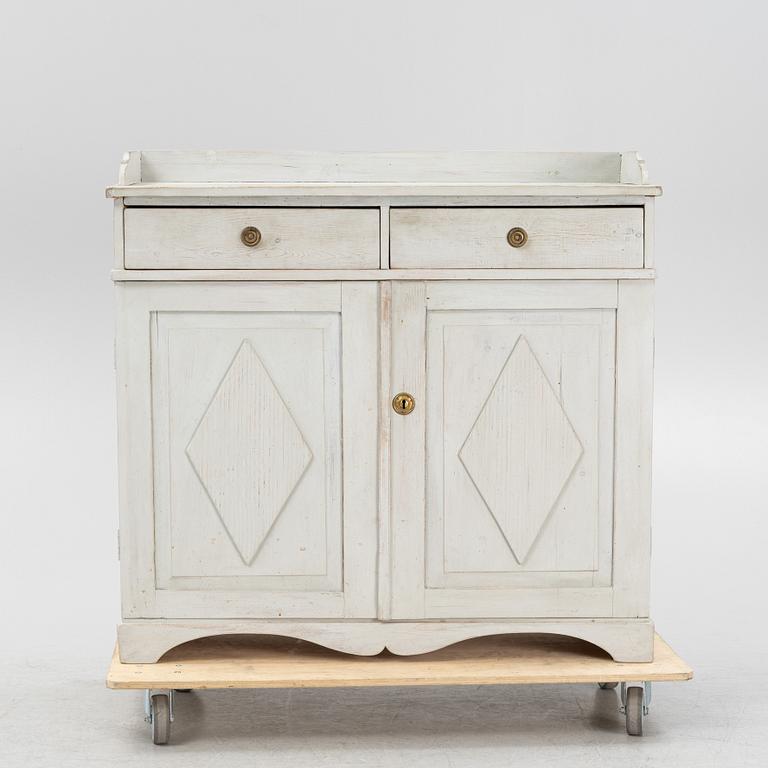 A Gustavian Style Cabinet, 19th century.