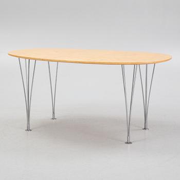 Bruno Mathsson & Piet Hein, matbord, "Superellips", Mathsson International, Värnamo, Sweden.