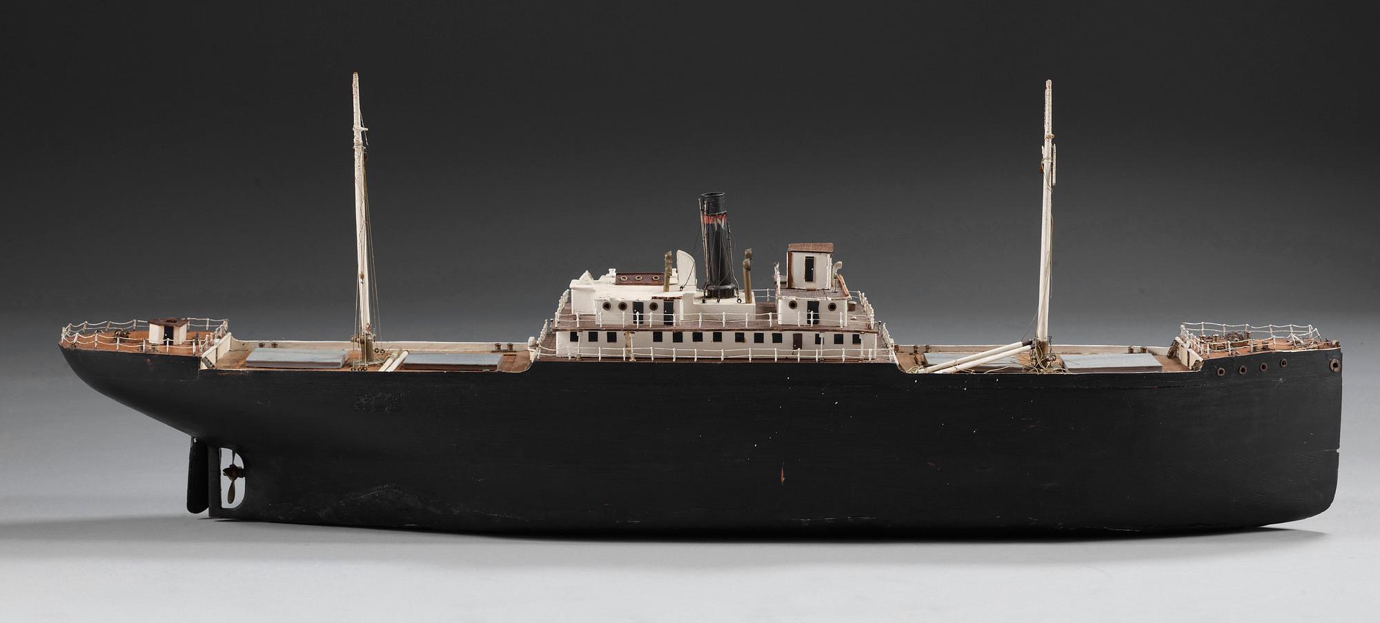 FARTYGSMODELL, J. Blumer & Co, Glasgow. 1901.