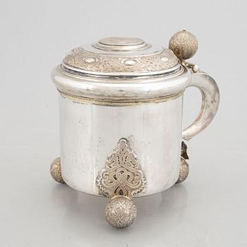 A Swedish Silver Tankard, mark of K. Anderson, Stockholm 1905.