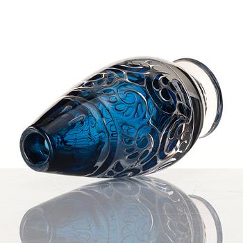 Micke Johansson, an 'ariel' glass vase, Örsjö, Sweden 2014.