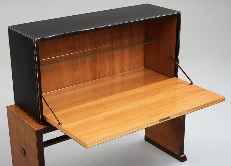 Otto Schulz, a Swedish Modern cabinet on stand by Boet, Gothenburg 1930-40's.