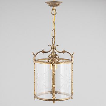 A ceiling lamp, mid-20th Century.