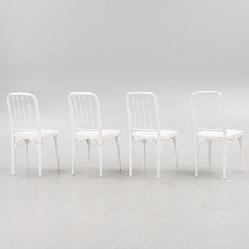 Josef Frank, four model 'P5' chairs, Svenskt Tenn, post 1985.