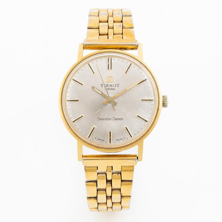 Tissot, Seastar Seven, wristwatch, 33.5 mm.