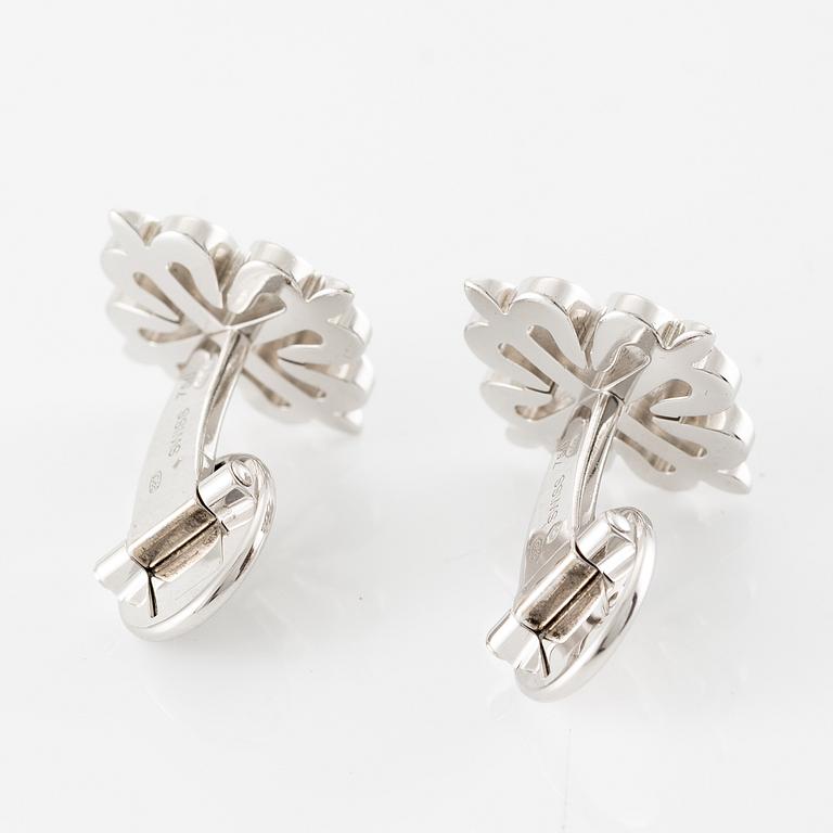 Patek Philippe, Manschettknappar, Calatrava Cross, 18K vitguld.