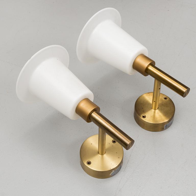 UNO & ÖSTEN KRISTIANSSON, vägglampor, ett par, Luxus.