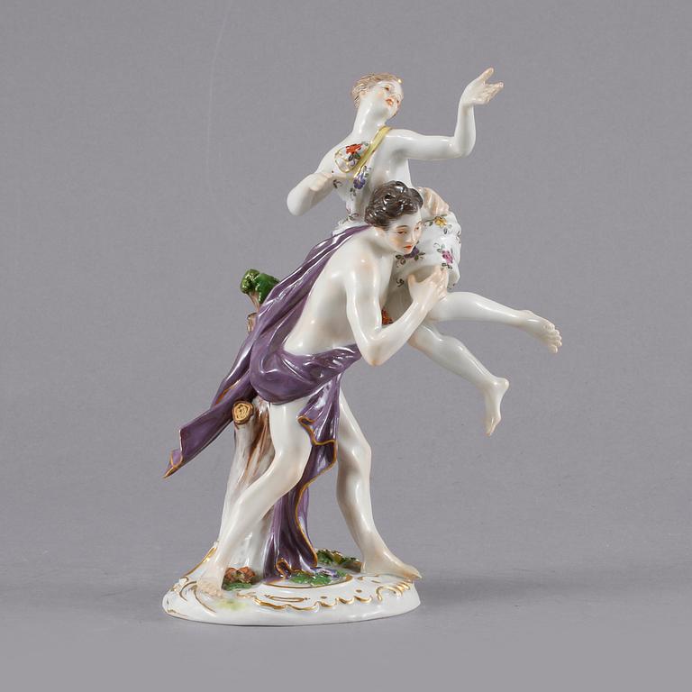 FIGURIN, porslin, Meissen, 1919.