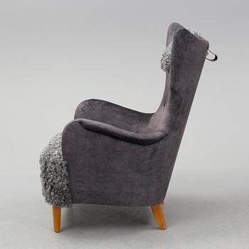 Dux, a Swedish Modern easy chair, 1940's/50's.