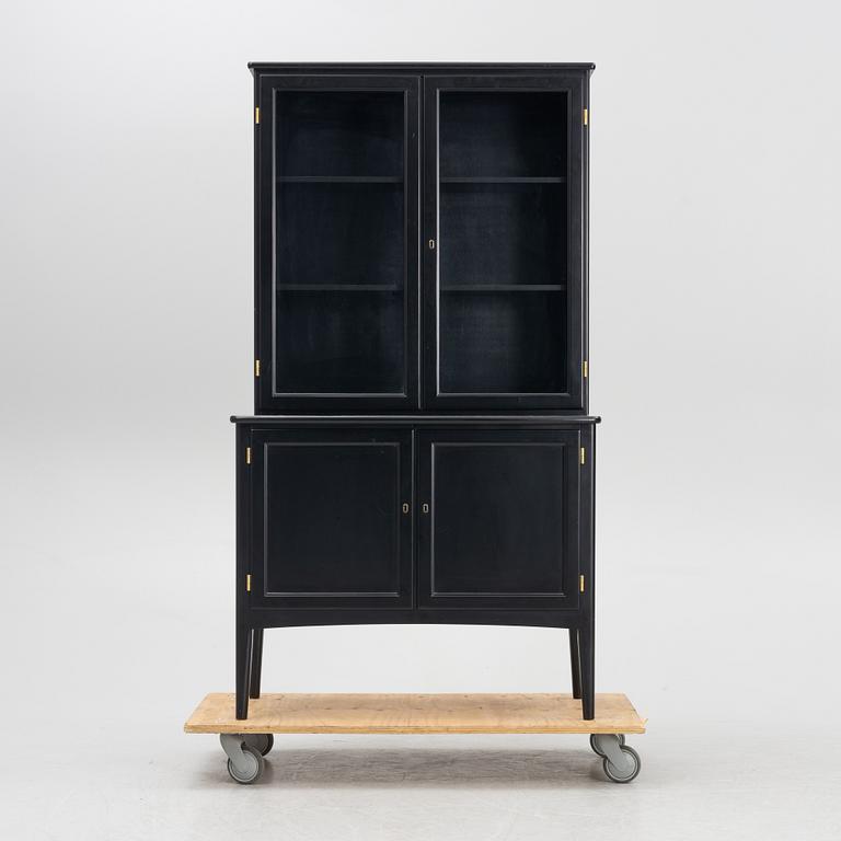 Kerstin Hörlin-Holmquist, sideboard samt vitrinskåp, "Charlotte", Asko, Finland, 1970-tal.