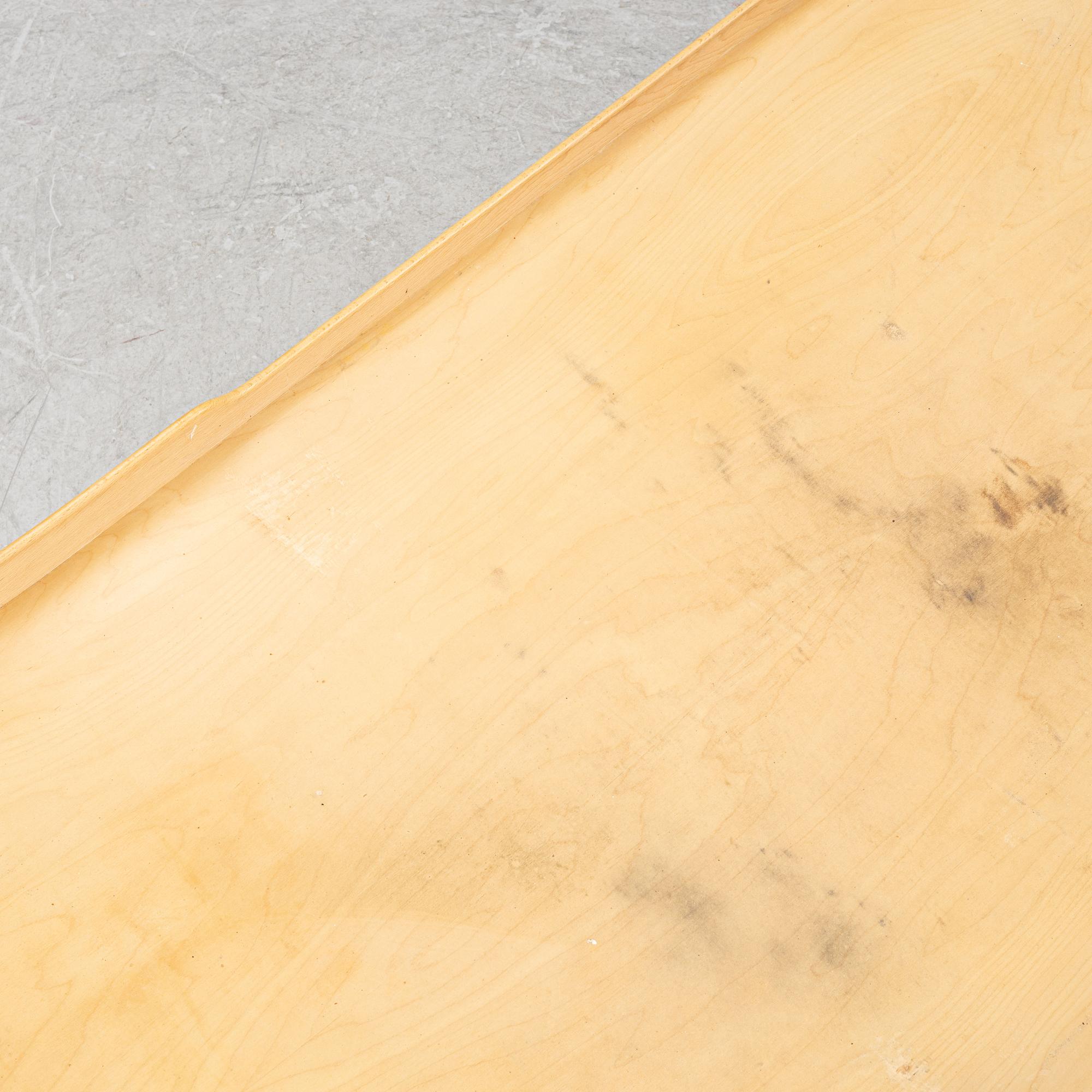 Bruno Mathsson, a model 'T 303 Berlin 60' daybed, Firma Karl Mathsson, Värnamo, dated 1968.