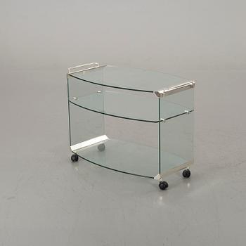 A SERVING TROLLEY FROM THE SECOND HALF OF 20TH CENTURY.