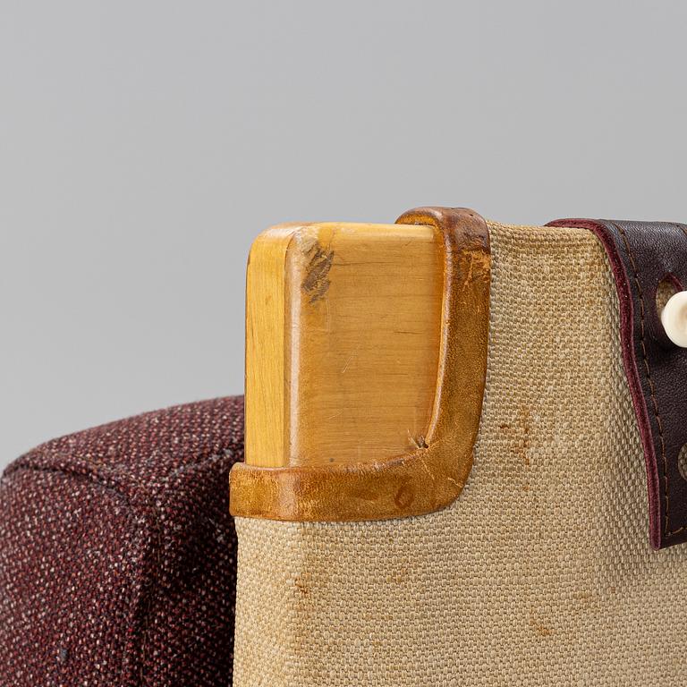 Bruno Mathsson, Armchairs, a pair, "Pernilla", Dux, late 20th century.