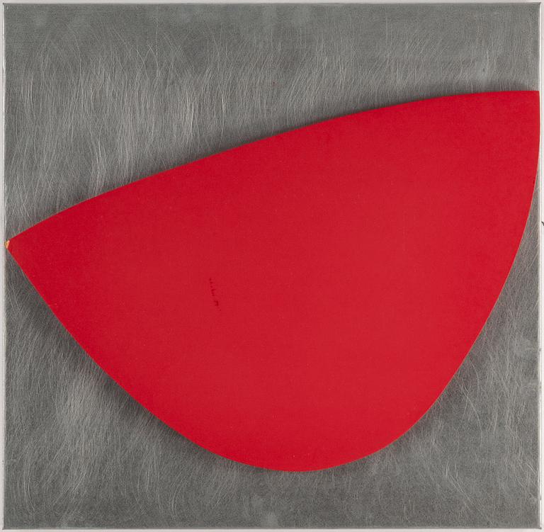 GUNNAR ÅNGER, painted wood and zinc plate, unsigned.