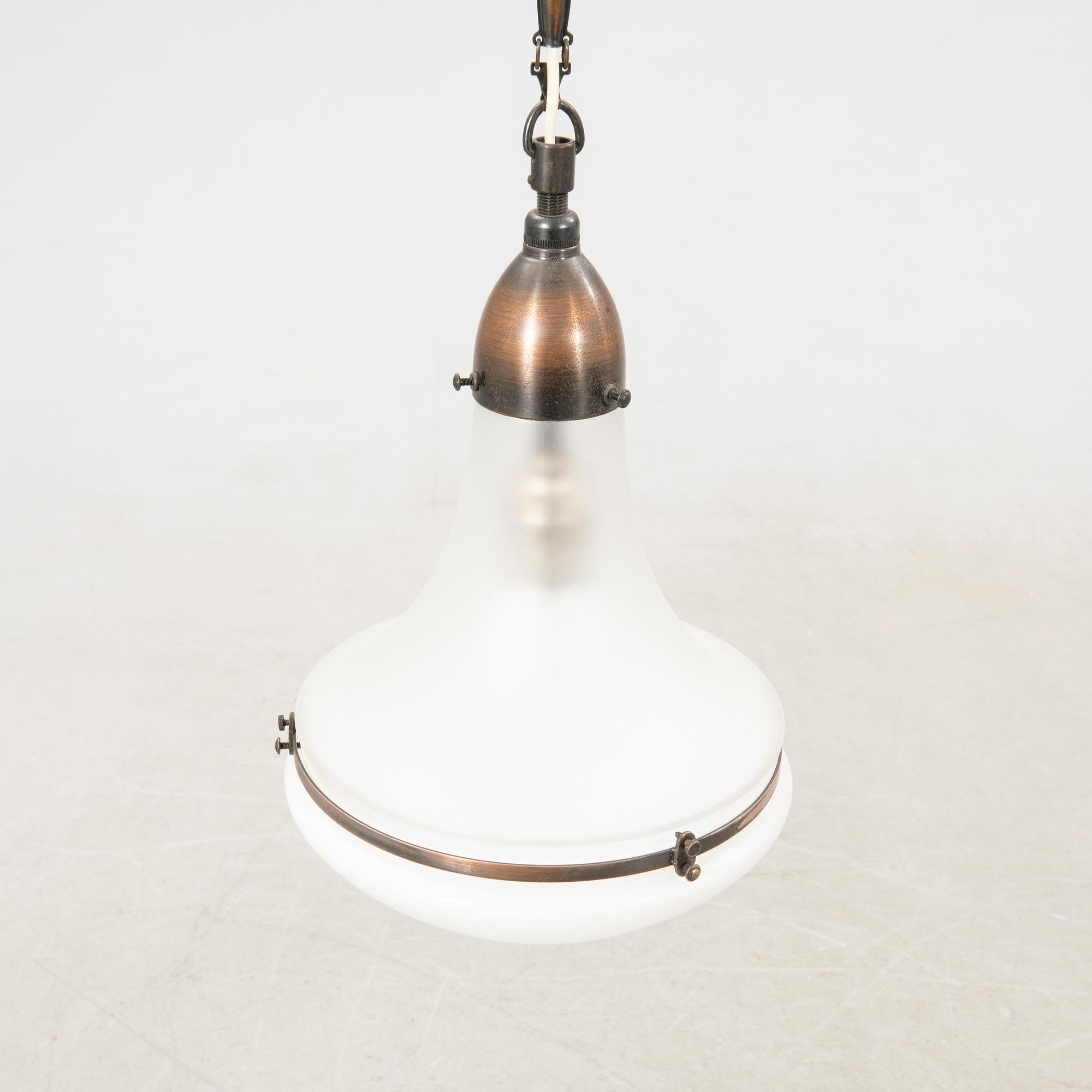 Peter Behrens, ceiling lamp, "Luzette" for AEG (Allgemeine Electricitäts-Gesellschaft), Germany.