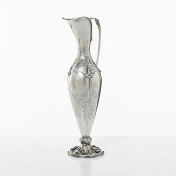 Kanna, silver, svensk importstämpel, 1900-talets första hälft.