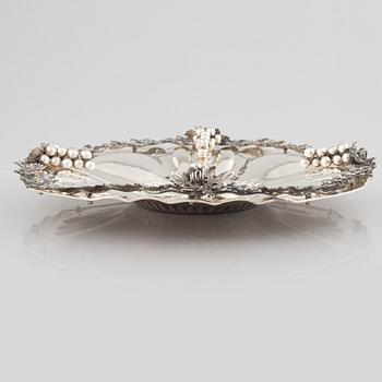 Praktfat, silver, 1900-tal.