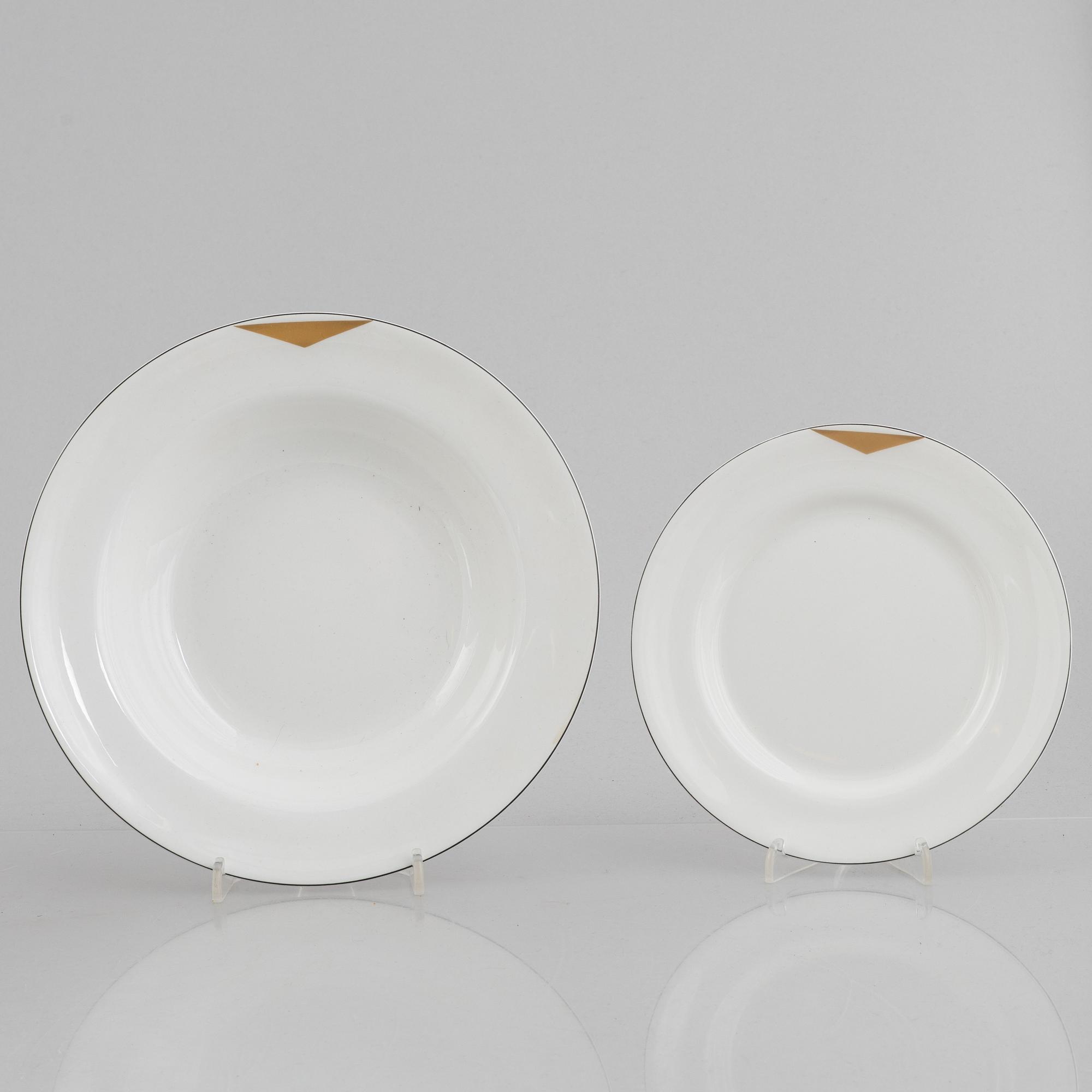 Jonas Lindkvist, servisdelar, 55 st, "New York", Gustavsberg.