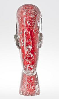 SKULPTUR. Glas. Alfredo Rossi, Murano.