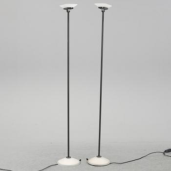 PERRY KING, SANTIAGO MIRANDA & GIANLUIGI ARNALD, a pair of 'Jill' floor lights, Arteluce, Italy.