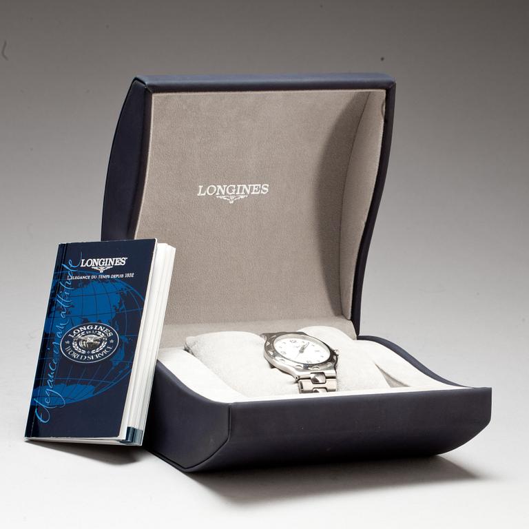 ARMBANDSUR, Longines Conquest. Stål.