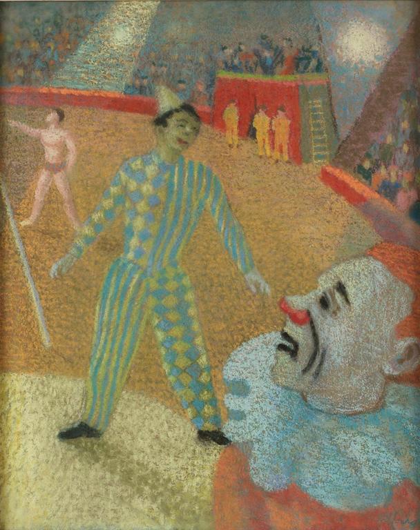 Bengt Carlberg, Cirkusclowner.