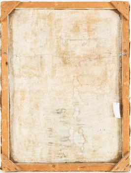 BRITT LUNDGREN, olja på duk, signerad.