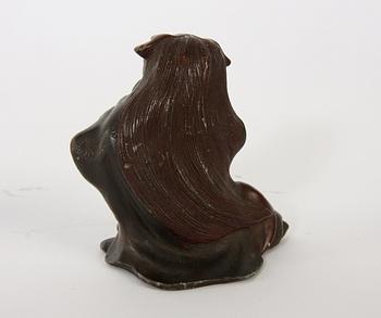 FIGURINER, 4 st, brons, trol Japan.