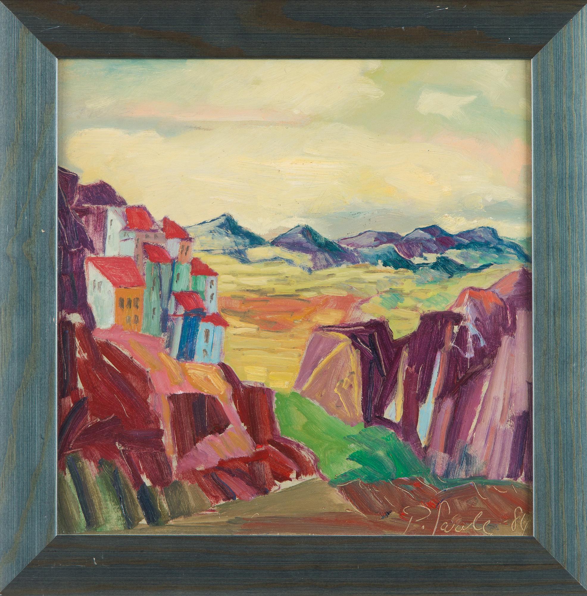 Paavo Sarelli, Bergsby.