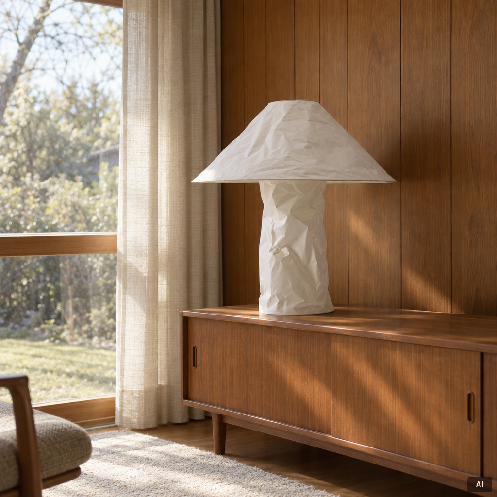 Ingo Maurer, Bordslampa, "Lampampe",
