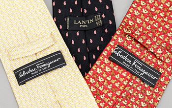 SLIPSAR 3 st, Salvatore Ferragamo och Lanvin.