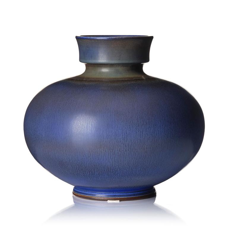 Berndt Friberg, a stoneware vase, Gustavsberg Studio 1962.