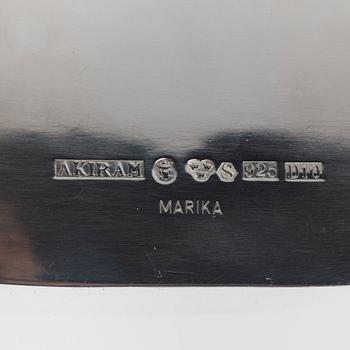 Marika Dymling, vas, Atelier Akiram, Stockholm 1978, sterling.