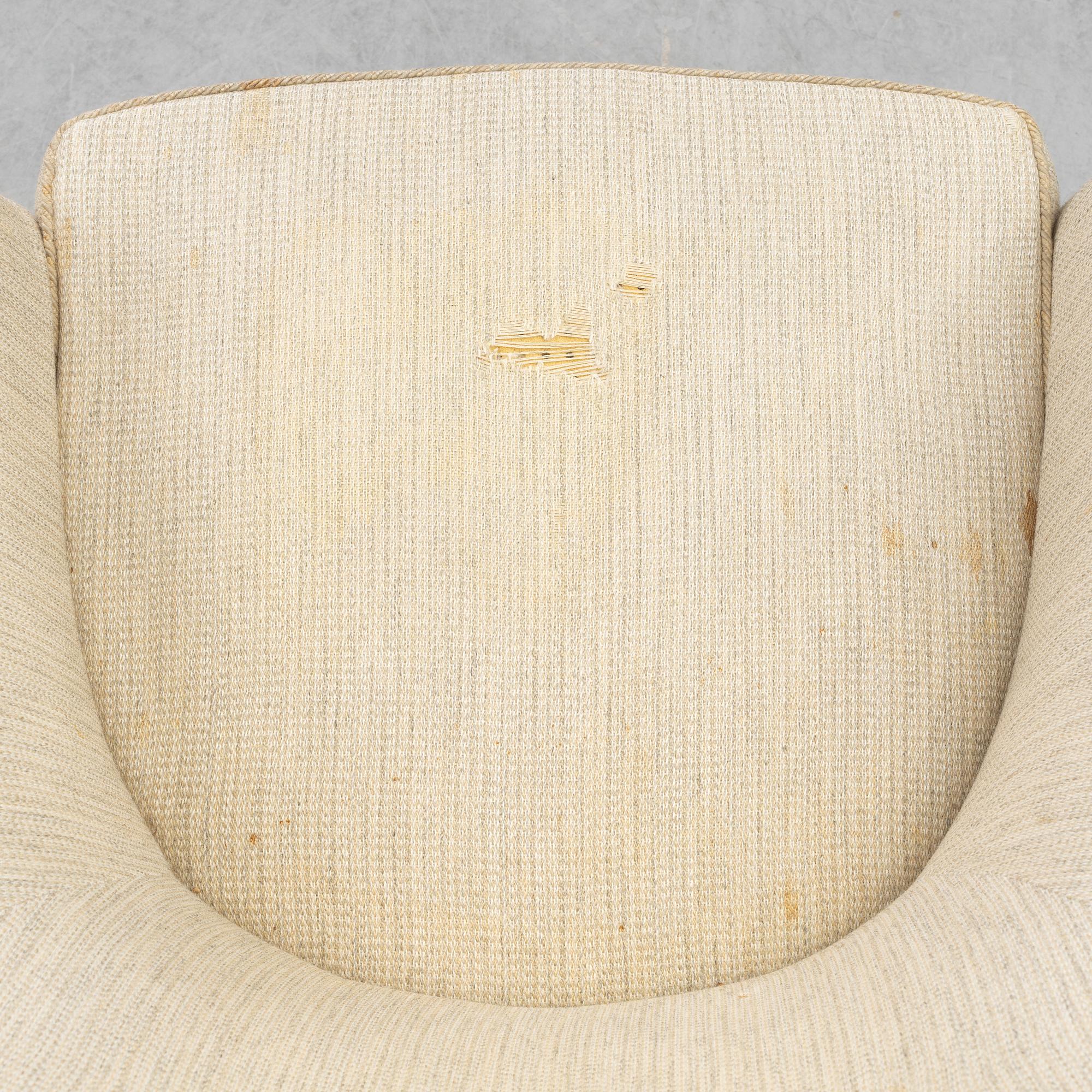 Kerstin Hörlin-Holmquist, a 'Stora adam' lounge chair from the series 'Paradiset', Triva, Nordiska Kompaniet.