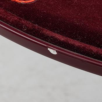 Arne Jacobsen, a pair of 'Sjuan' chairs, special edition Lala Berlin, Republic of Fritz Hansen, 2017.