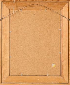 Alice Kaira, olja på duk lagd på pannå, signerad och daterad 1992.