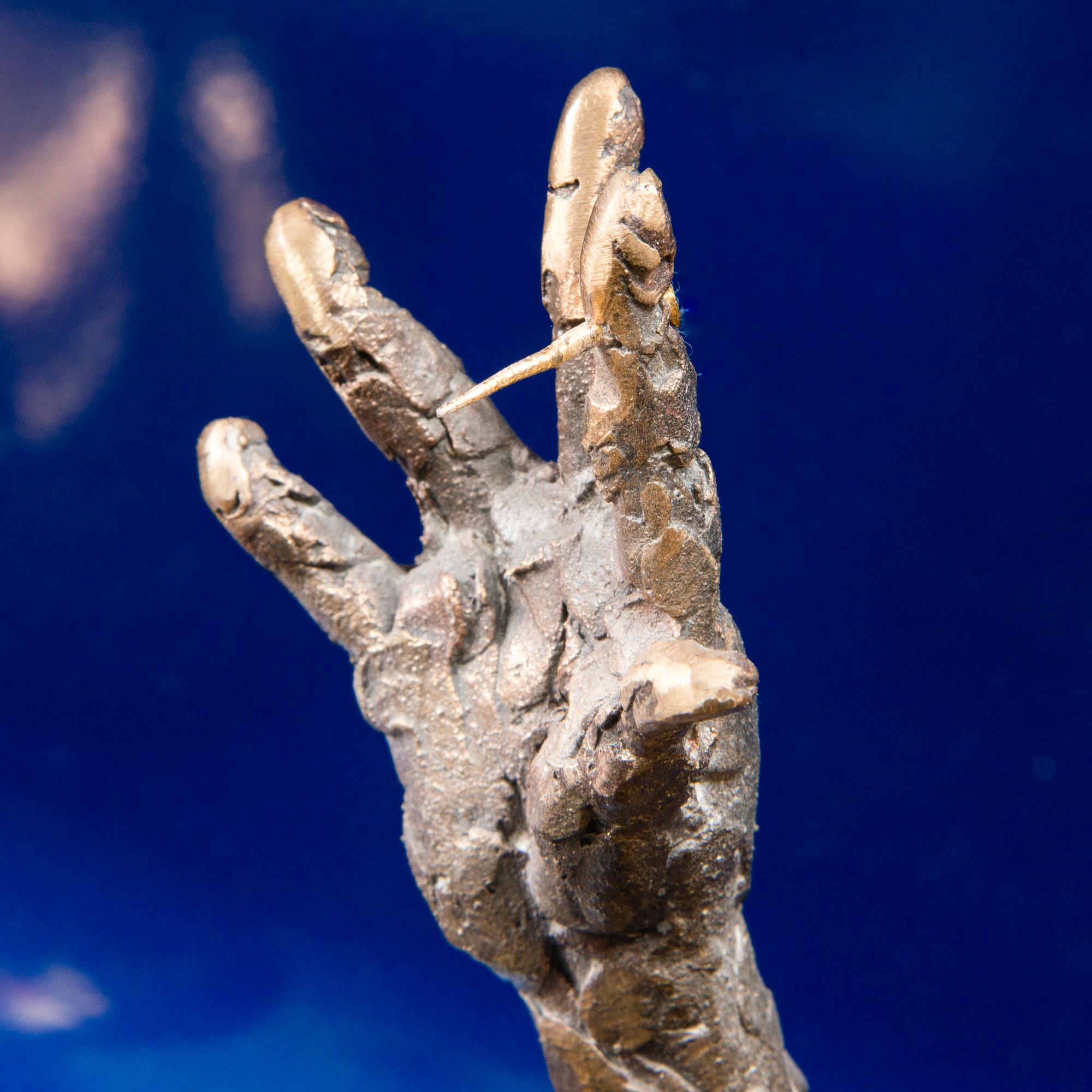 VEIKKO MYLLER, sculpture, metal, bronze, signed and dated -00, numbered 1/1.