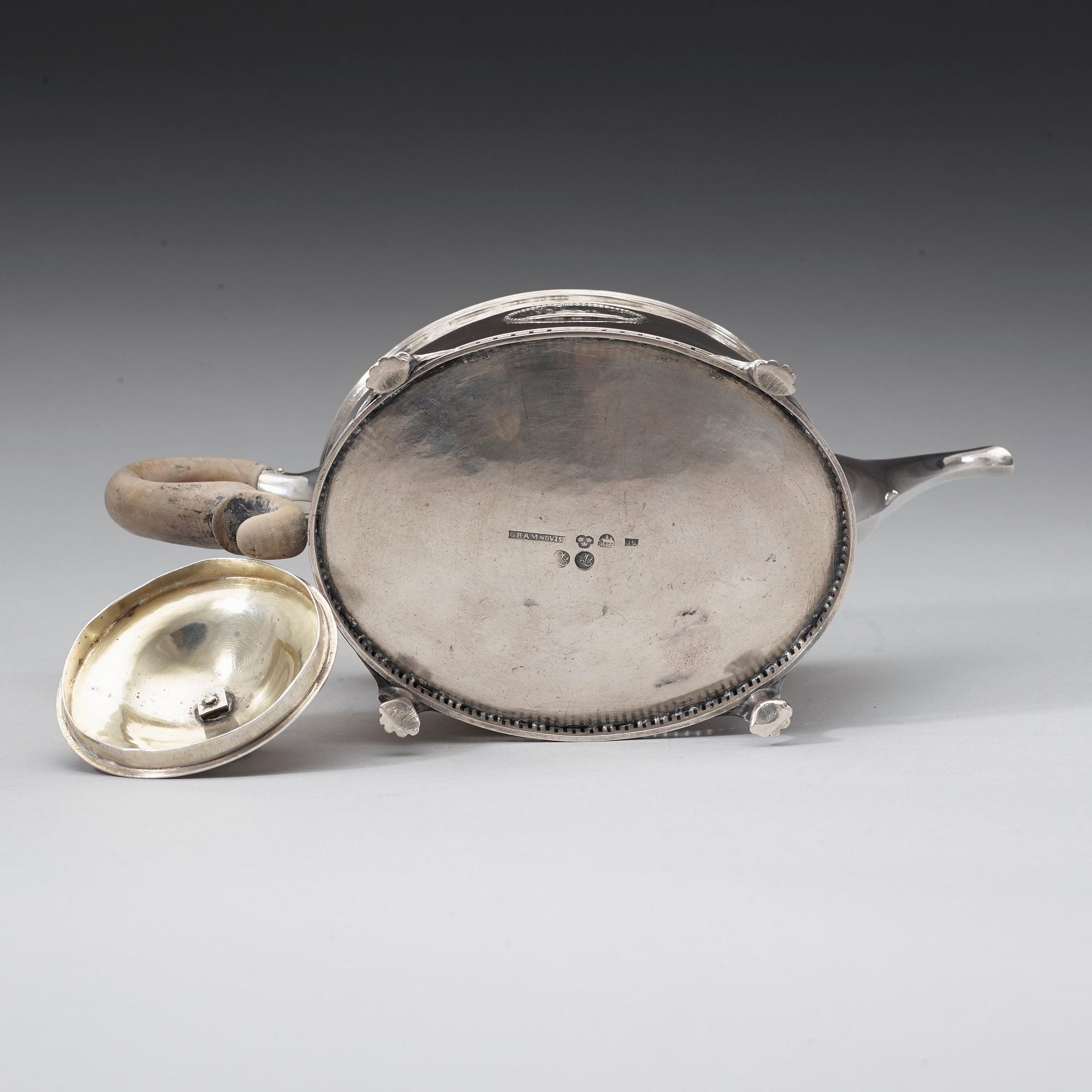 TEKANNA, av Gustaf Hamnqvist, Åmål 1798. Gustaviansk.