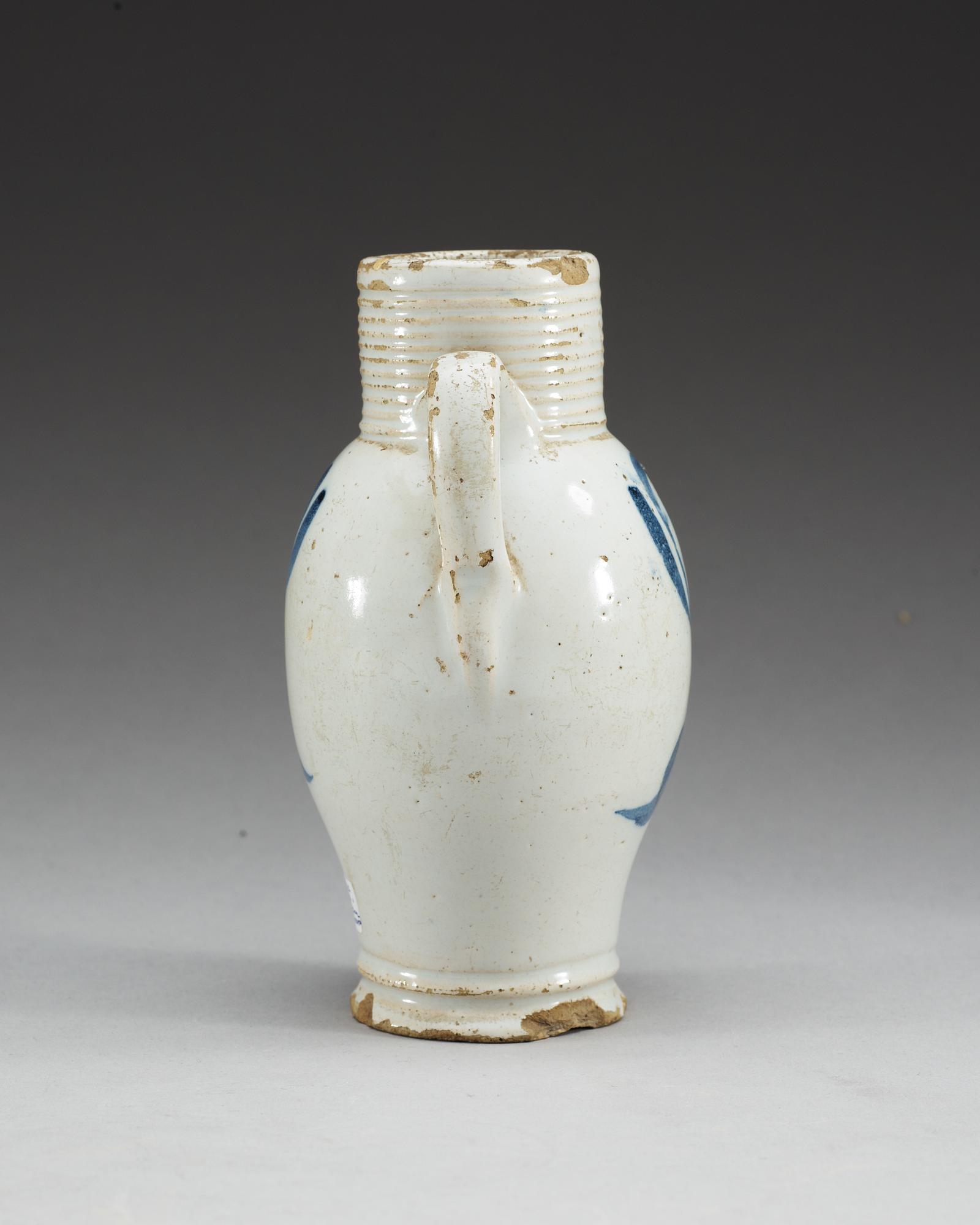 KANNA, fajans. Norge, 1700-tal. Sannolikt Drammen.