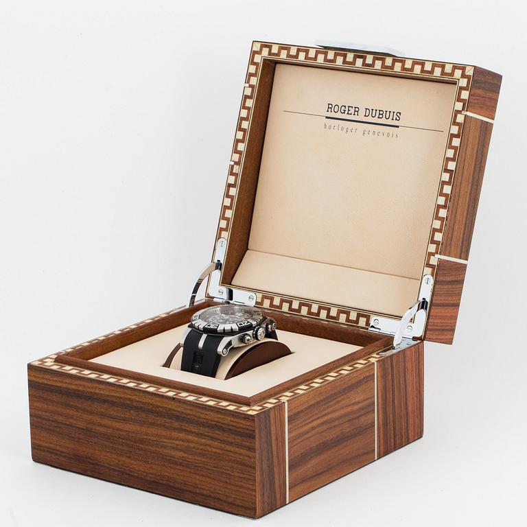 ROGER DUBUIS, Easy Diver, Chronoexcel, wristwatch, chronograph, 46 mm.