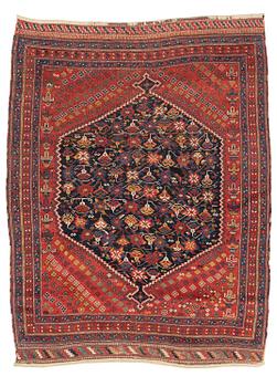 371. An Antique Afshar carpet, South Persia (Iran), c. 176 x 133 cm.
