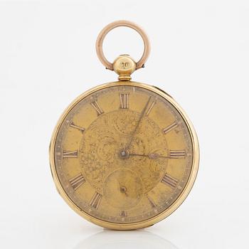 Pocket watch, John Cross, 46 mm.