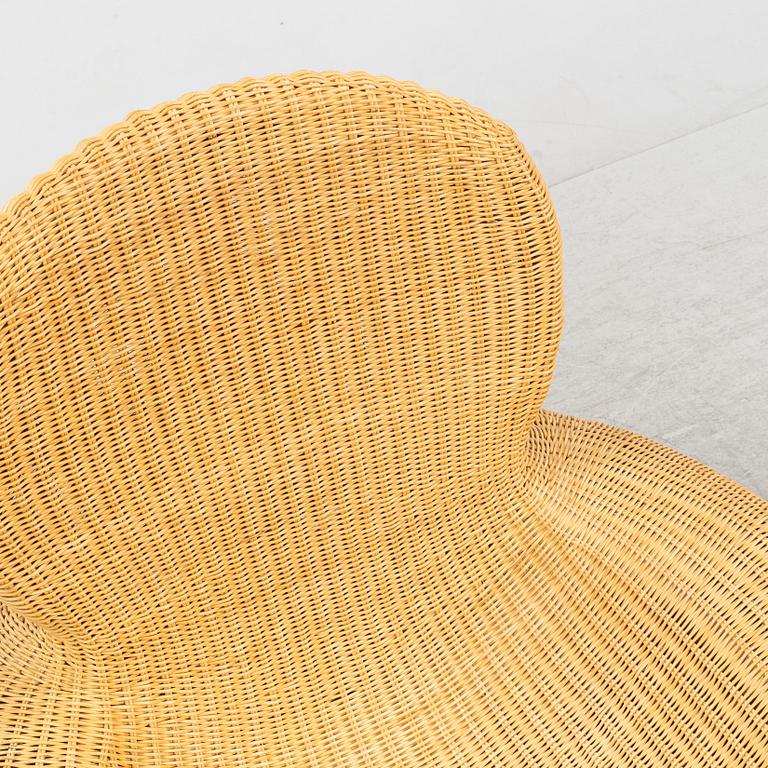 Carl Öjerstam, "Storvik", wicker armchair / reclining armchair, IKEA 2001-2005.