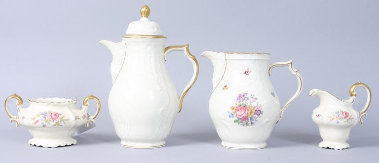KAFFESERVIS, 24 delar, porslin, Rosenthal, 1900-tal.