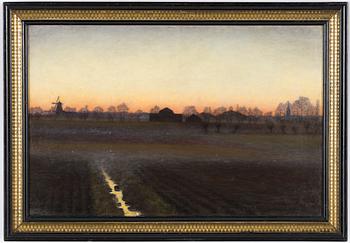 Albert Larsson, Twilight Landscape.