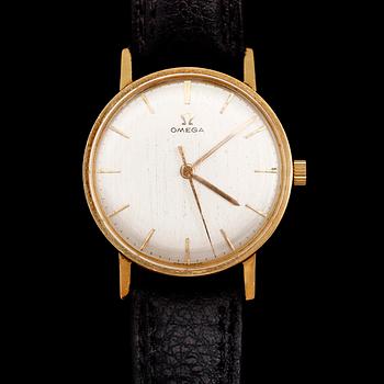 ARMBANDSUR, 18 k guld, Omega.