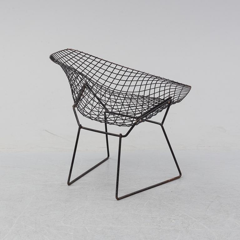 Harry Bertoia, fåtölj, "Diamond Chair", 1900-talets andra hälft.