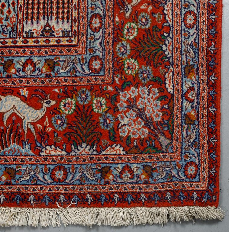 A rug, Old Moud, ca 310 x 198 cm.